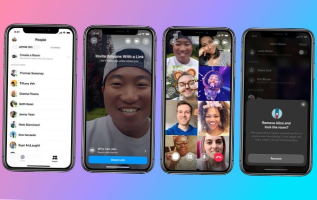 Cum se creează o cameră Facebook Messenger