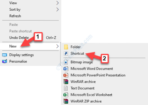 How To create a shortcut to Clear Clipboard history in Windows 10