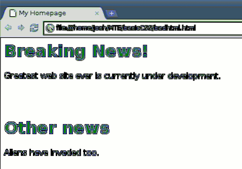 How to Create Basic CSS-Powered Web Sites