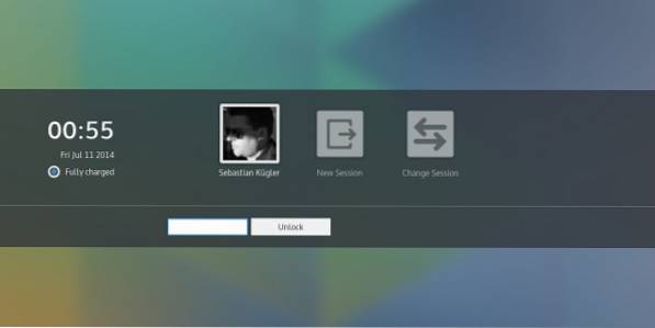 Come personalizzare la schermata di blocco su KDE