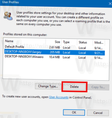 Cómo eliminar un usuario en Windows 10