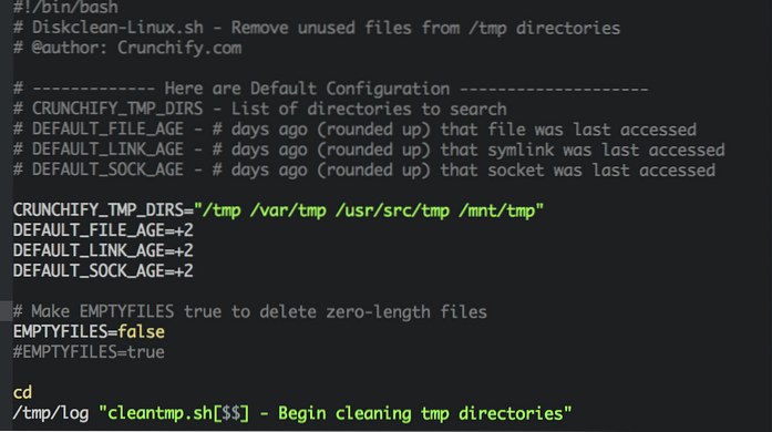 How to Delete Old Files In A Folder Automatically In Linux