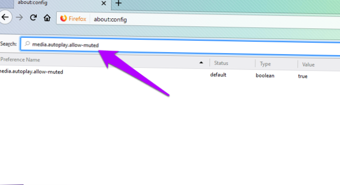 Jak wyłączyć autoodtwarzanie w przeglądarce Firefox