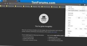 Como desativar o modo de navegação anônima no Chrome no Windows 10
