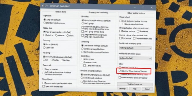 Jak wyłączyć funkcję Pokaż gorący róg pulpitu w systemie Windows 10