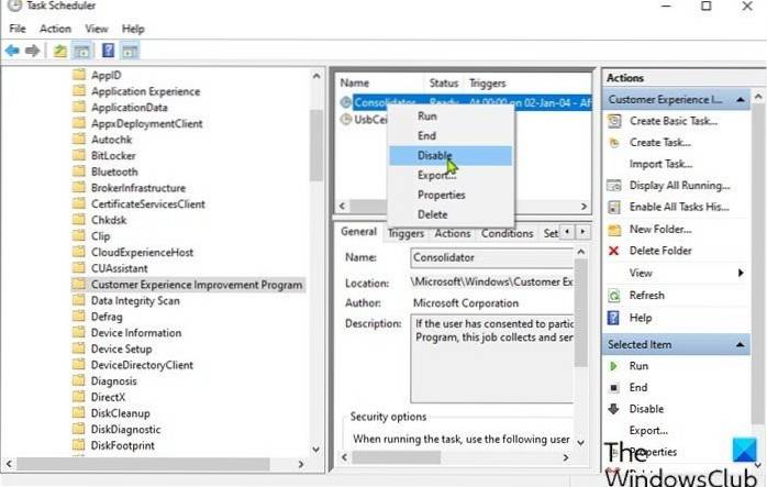 How To Disable Telemetry and Data Collection Using Task Scheduler