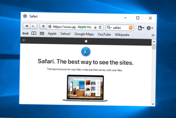 So laden Sie Safari für Windows 10 herunter und installieren es