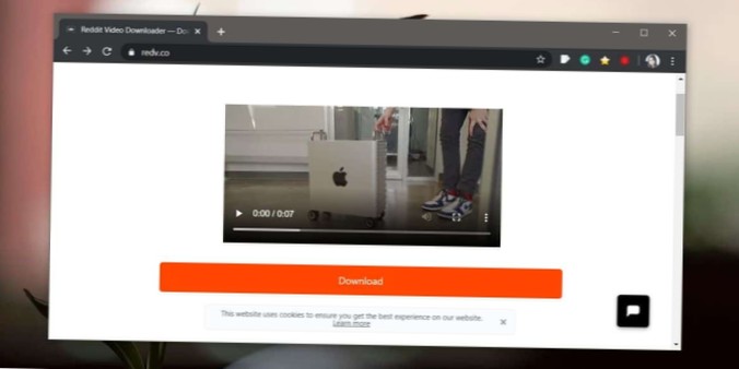 So laden Sie auf Reddit gepostete Videos herunter