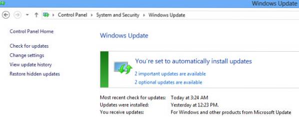 Como baixar atualizações do Windows e instalar em vários PCs