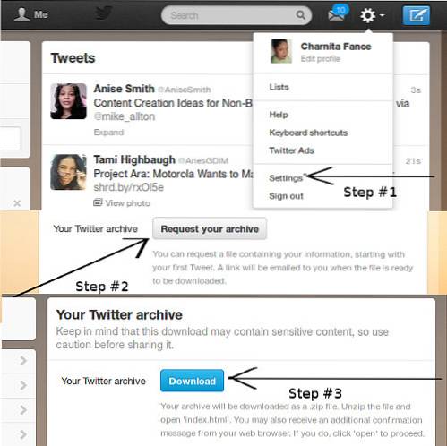 How to Download Your Tweets from Twitter