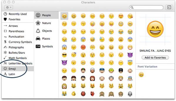 How to Easily Add Emoticons to File Names in OS X