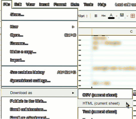 How to Easily Convert A Spreadsheet to HTML [Quick Tips]