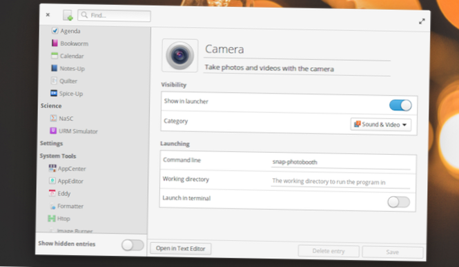 Cómo editar accesos directos a aplicaciones en el menú de aplicaciones de Ubuntu