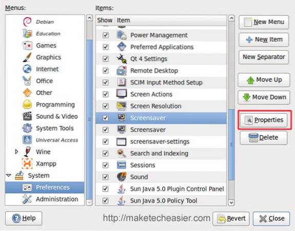 How To Edit Your Screensaver Settings In Ubuntu Intrepid