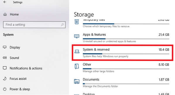 How to Enable And Disable Reserved Storage in Windows 10