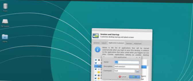 Jak povolit automatické přihlášení do Kodi v systému Linux