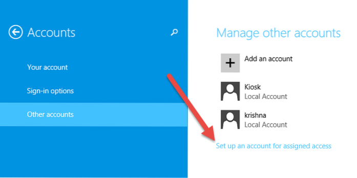 How To Enable Kiosk Mode in Windows 8