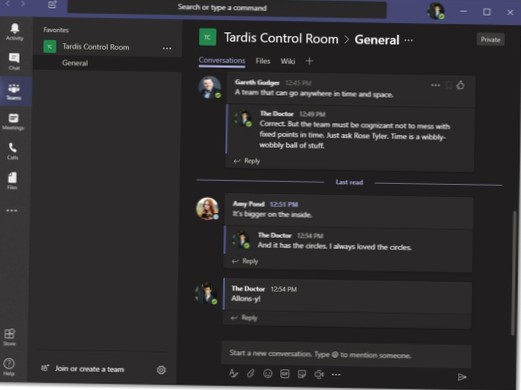 How to enable Microsoft Teams dark mode