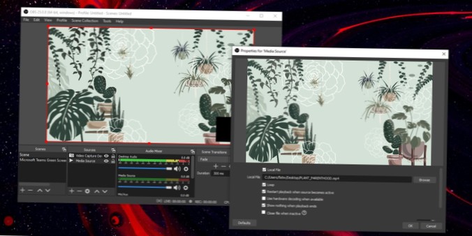 Como habilitar a tela verde do Microsoft Teams