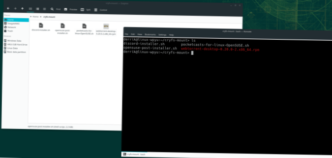 How to encrypt Dropbox data on Linux