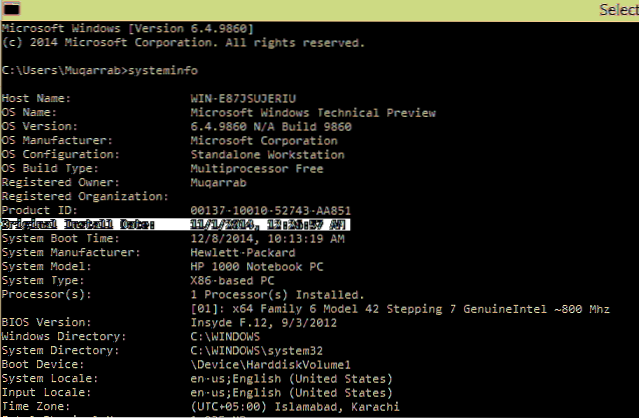 How to Find Windows Installation Date and Time