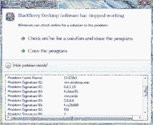 Cómo reparar el error CLR20r3 en Windows 10