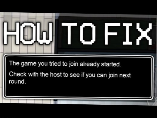 Como consertar o erro “jogo que você tentou entrar já começou” em Entre nós