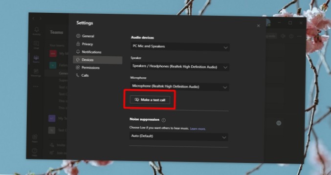 How to fix Microsoft Teams audio not working