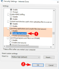 How to fix Open File - Security Warning for all files on Windows 10