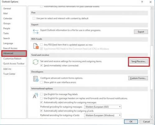 How To Fix Outlook Send / Receive error 0x8004102A