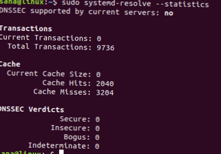 Jak opróżnić pamięć podręczną DNS w systemie Linux