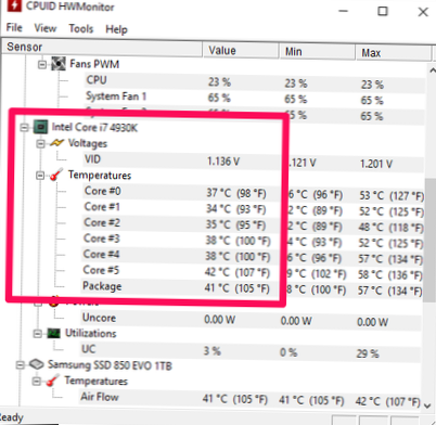How to get CPU temperature alerts on Windows 10