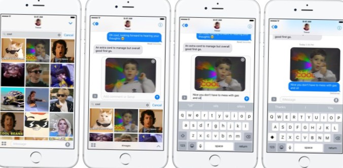 hvordan man får gifs på iPhone