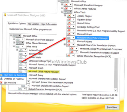 How to get Microsoft Office Picture Manager on Windows 10
