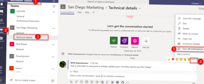 So entfernen Sie Microsoft Teams-Benachrichtigungen, die nicht gelöscht werden