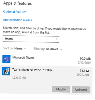 Come ottenere il programma di installazione a livello di computer di Microsoft Teams