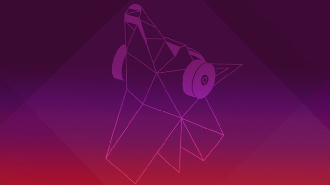 Jak získat Ubuntu 19.04 tapet na Ubuntu 18.04 LTS.