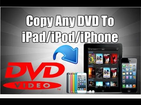 So bringen Sie Ihre DVDs auf Ihre iOS-Geräte