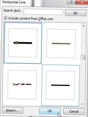 hoe u een decoratieve rand invoegt in Word 2010