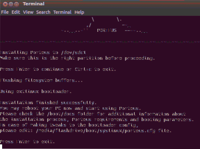 Sådan installeres en bærbar Linux på et USB-drev og medbring det overalt