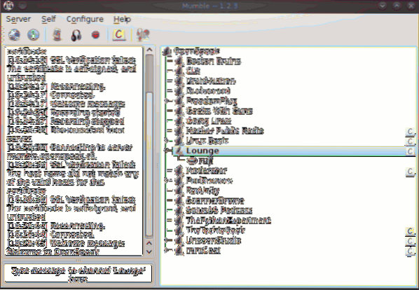 Mumble Voice Chat-software installeren en instellen
