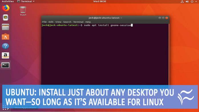 Slik installerer du Gnome 3 i Ubuntu