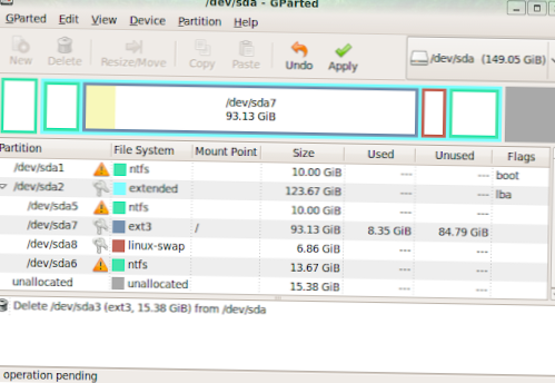 Jak zainstalować edytor partycji Gparted w systemie Linux