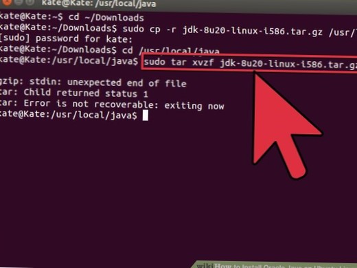 Hvordan installere Java på Linux