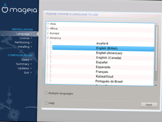 Como instalar o Mageia Linux
