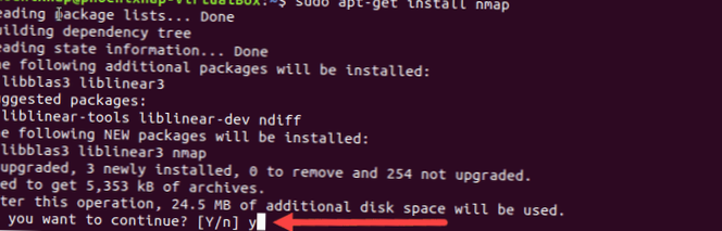 How to install Nmap on Linux