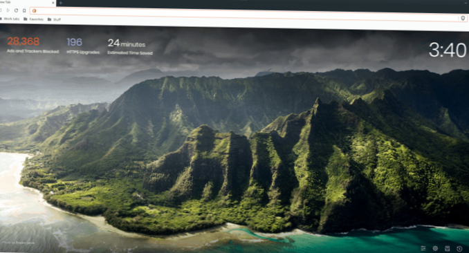 Hvordan installere den Chromebaserte versjonen av Brave browser på Linux