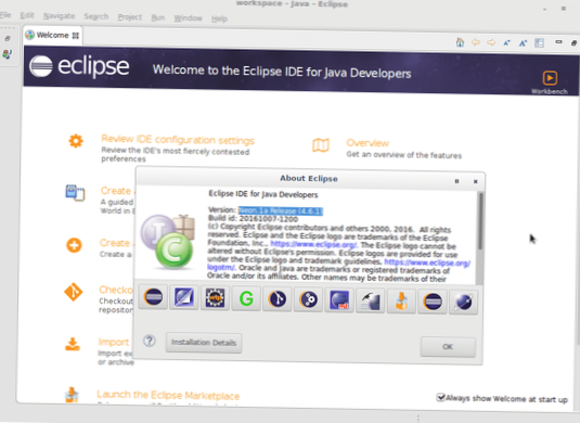 Como instalar o Eclipse Java IDE no Linux