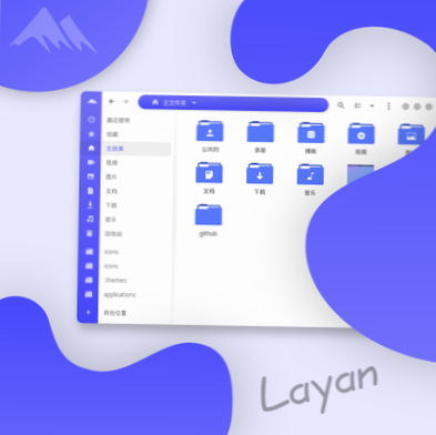 Sådan installeres Layan GTK-temaet på Linux