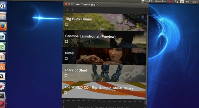 Come installare Webtorrent su Linux